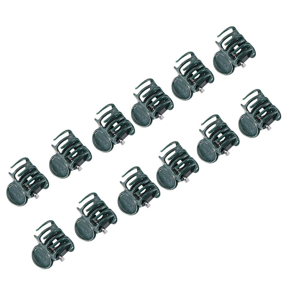 100Pcs Plastic Mini Stalks Flower Garden Tools Stem Clips Grow Upright Orchid