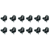 100Pcs Plastic Mini Stalks Flower Garden Tools Stem Clips Grow Upright Orchid - Low Angle