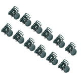 100Pcs Plastic Mini Stalks Flower Garden Tools Stem Clips Grow Upright Orchid - Extra Image