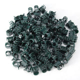 100Pcs Plastic Mini Stalks Flower Garden Tools Stem Clips Grow Upright Orchid