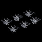 100Pcs Garden Tools Stem Clips Grow Upright Orchid Plastic Mini Stalks Flower