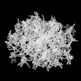 100Pcs Garden Tools Stem Clips Grow Upright Orchid Plastic Mini Stalks Flower Transparent