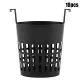 10Pcs High Quality Mesh Pot Net Basket Hydroponic Aeroponic Planting Grow Pots - Low Angle
