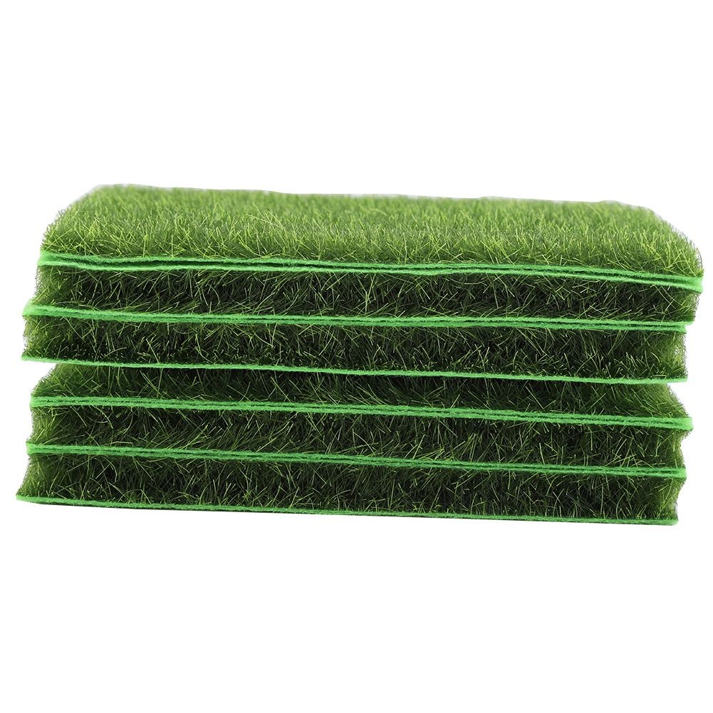 10 PCS Artificial Grass Mat Turf Lawn Garden Micro Landscape Ornament Home Decor