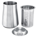 Stainless Steel Coffee Powder Sieve Dustproof Flour Filter Cup Grinder Accessory - Low Angle