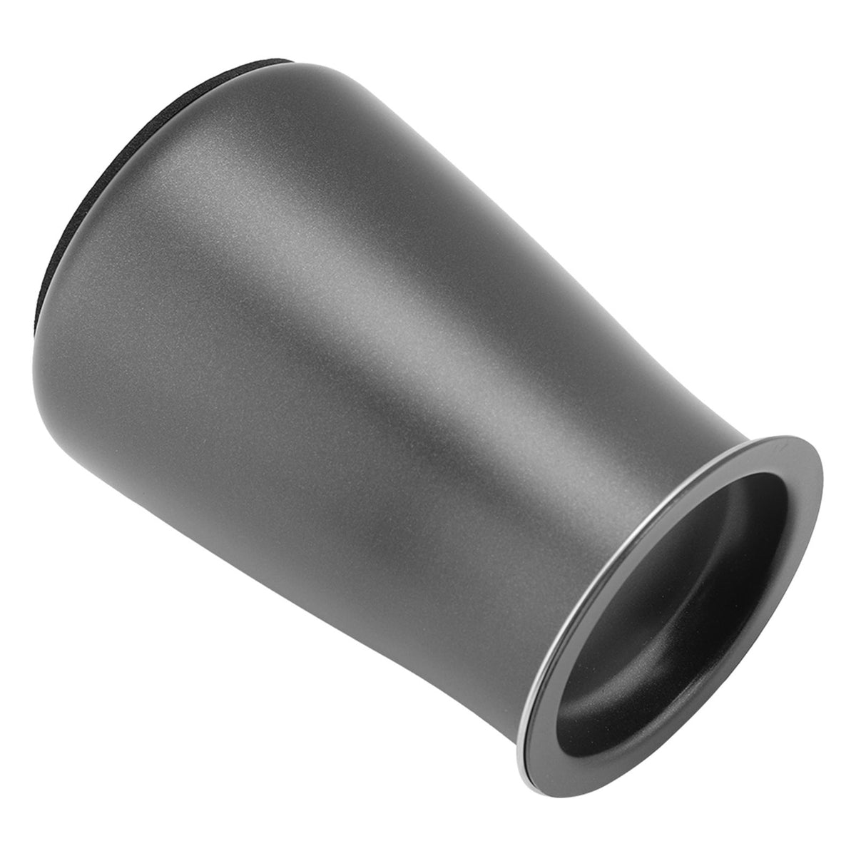 Stainless Steel Coffee Powder Sieve Dustproof Flour Filter Cup Grinder Accessory(Black)