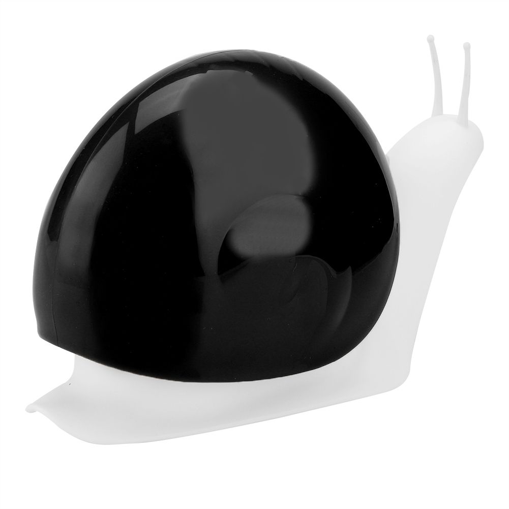 Snail Shape Press Style Soap Liquid Bottle Hand Lotion Dispenser Bathroom Accessories (Black)