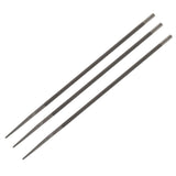 3Pcs 5.2mm Round Chainsaw Saw Chain Files Filing Sharpener Woodworking Accessory Kit