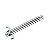 Stainless Steel Round Top Shower Arm Pipe Wall Mount for Bathroom Ceiling Shower Head (15 cm)