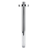 Stainless Steel Round Top Shower Arm Pipe Wall Mount for Bathroom Ceiling Shower Head (30 cm)