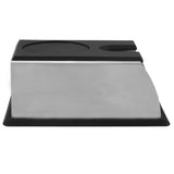 Black Stainless Steel Anti rust Durable Coffee Tamper Base Stand Rack