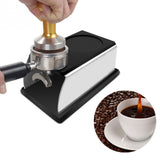 Black Stainless Steel Anti rust Durable Coffee Tamper Base Stand Rack