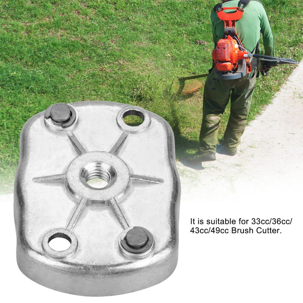 Pull Starter Dial Driver Claw Pawl Starting Engine for Brush Cutter 33cc/36cc/43cc/49cc