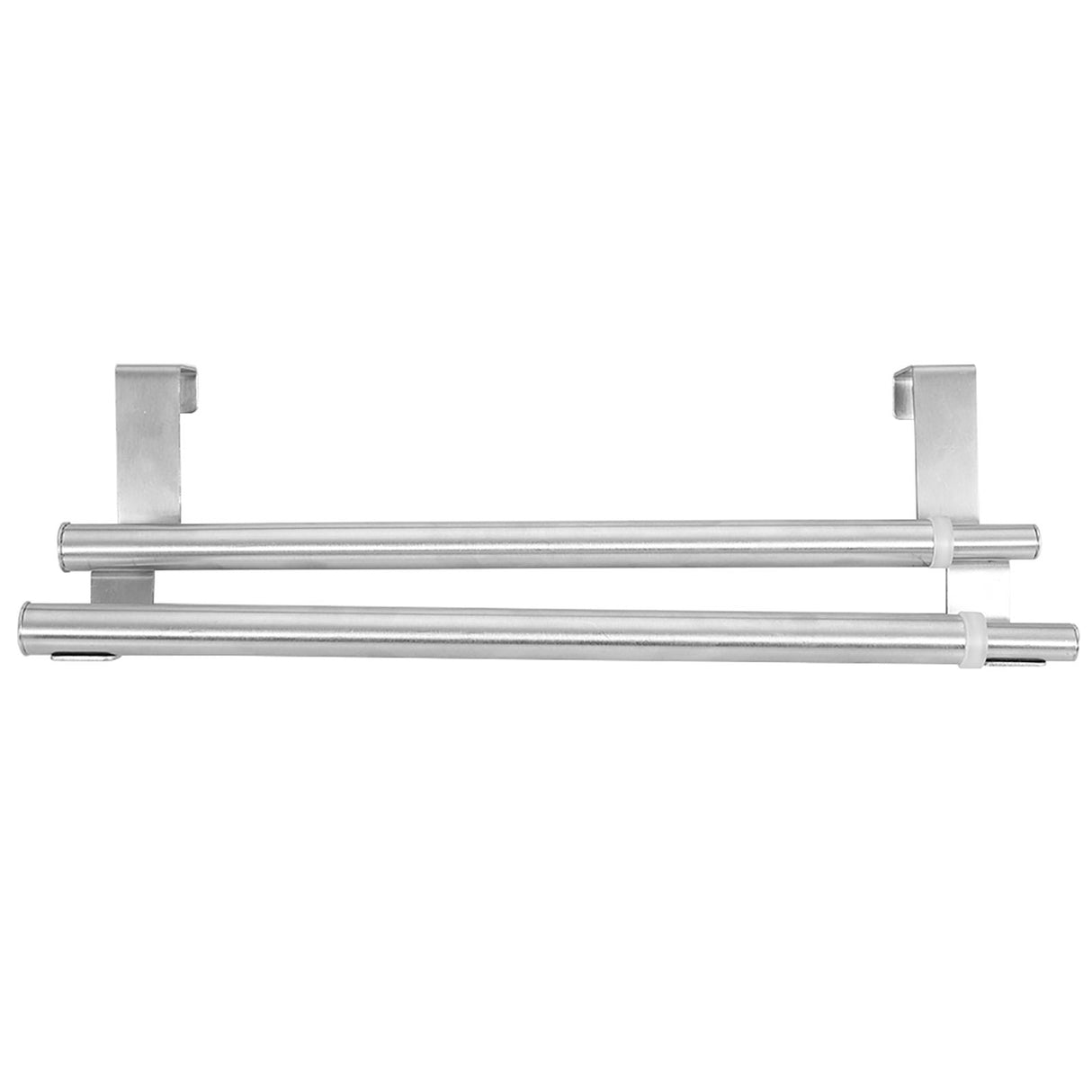 Stainless Steel Retractable Bath Towel Rack Double/Single Bar Bedroom Towel Shelf(40-double)