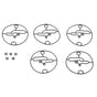 5pcs Carb Carburetor Float Bowl Gasket Replacement Fit for Briggs & Stratton 698781