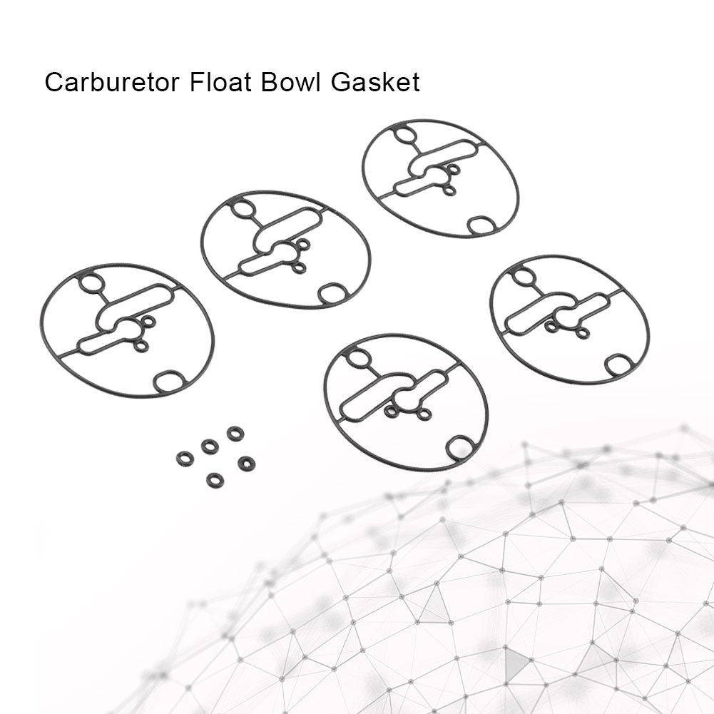 5pcs Carb Carburetor Float Bowl Gasket Replacement Fit for Briggs & Stratton 698781