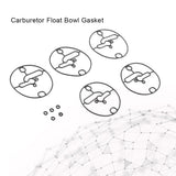 5pcs Carb Carburetor Float Bowl Gasket Replacement Fit for Briggs & Stratton 698781