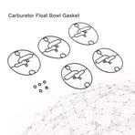 5pcs Carb Carburetor Float Bowl Gasket Replacement Fit for Briggs & Stratton 698781