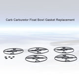 5pcs Carb Carburetor Float Bowl Gasket Replacement Fit for Briggs & Stratton 698781 - Rear View