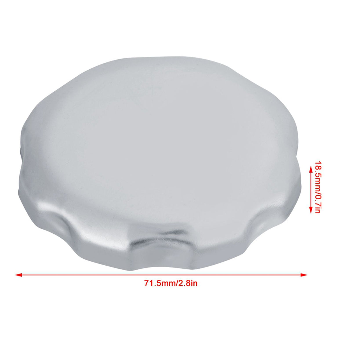 Chrome Fuel Gas Tank Cap for GX160 GX200 GX240 GX270 GX340 GX390 Engines