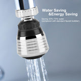 Faucet Bubbler Turbo Adjustable Sink Sprayer Jet Water Saving Device Water Economizer