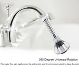 Flexible Faucet Bubbler Turbo Flex Sink Sprayer Jet Water Saving Device Water Economizer - Top-Down View