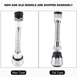 Flexible Faucet Bubbler Turbo Flex Sink Sprayer Jet Water Saving Device Water Economizer - Extra Image