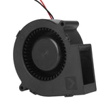 12V 2.85A BBQ Fan Air Blower for Barbecue Picnic Camping Fire Charcoal Starter - Rear View