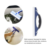 Shower Squeegee Doors Cars Windows Glass Squeegee Silicone Wiper Blade