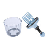 Hand Type Egg Cream Whisk Multifunctional Eggs Beater Practical Kitchen Tool 1100mL - Front View