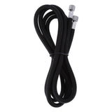 1.8M EVA Braided Airbrush Hose Air Tube 1/8"-1/4" Adaptor Fitting Ends Coupling