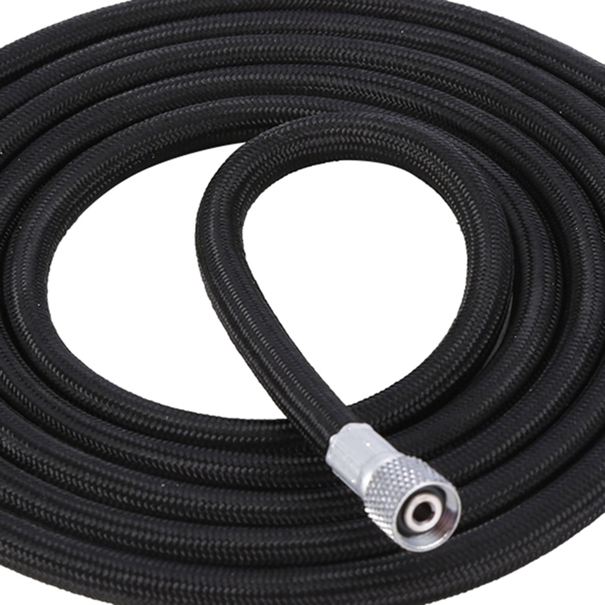 1.8M EVA Braided Airbrush Hose Air Tube 1/8"-1/4" Adaptor Fitting Ends Coupling