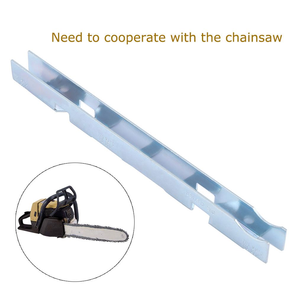 Universal Chainsaw Chain Depth Gauge File Guide Tools Guide Bar Groove Cleaner