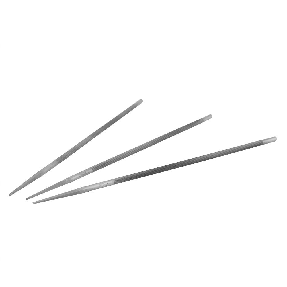 3Pcs/set 3/16" 4.8mm Round Bearing Steel Sharpening Chainsaw Files Sharpener for Woodwork