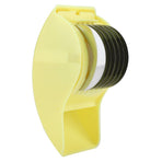 Stainless Steel Anti rust Rolling Cutter Mincer Vegetable Kitchen Tool(Yellow)