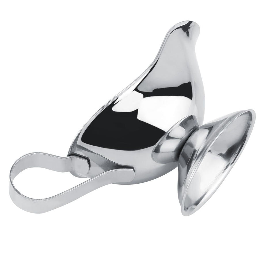 Stainless Steel Steak Pepper Sauce Boat Seasoning Container for Restaurant Kitchen(5oz)