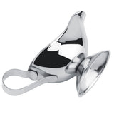 Stainless Steel Steak Pepper Sauce Boat Seasoning Container for Restaurant Kitchen(10oz) - Close-Up Angle