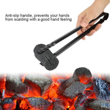Multifunctional Metal BBQ Clip Tongs Clamp for Garbage Charcoal Serving Tools