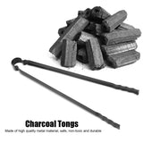 Multifunctional Metal BBQ Clip Tongs Clamp for Garbage Charcoal Serving Tools