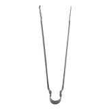 Multifunctional Metal BBQ Clip Tongs Clamp for Garbage Charcoal Serving Tools - Rear View