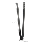 Multifunctional Metal BBQ Clip Tongs Clamp for Garbage Charcoal Serving Tools