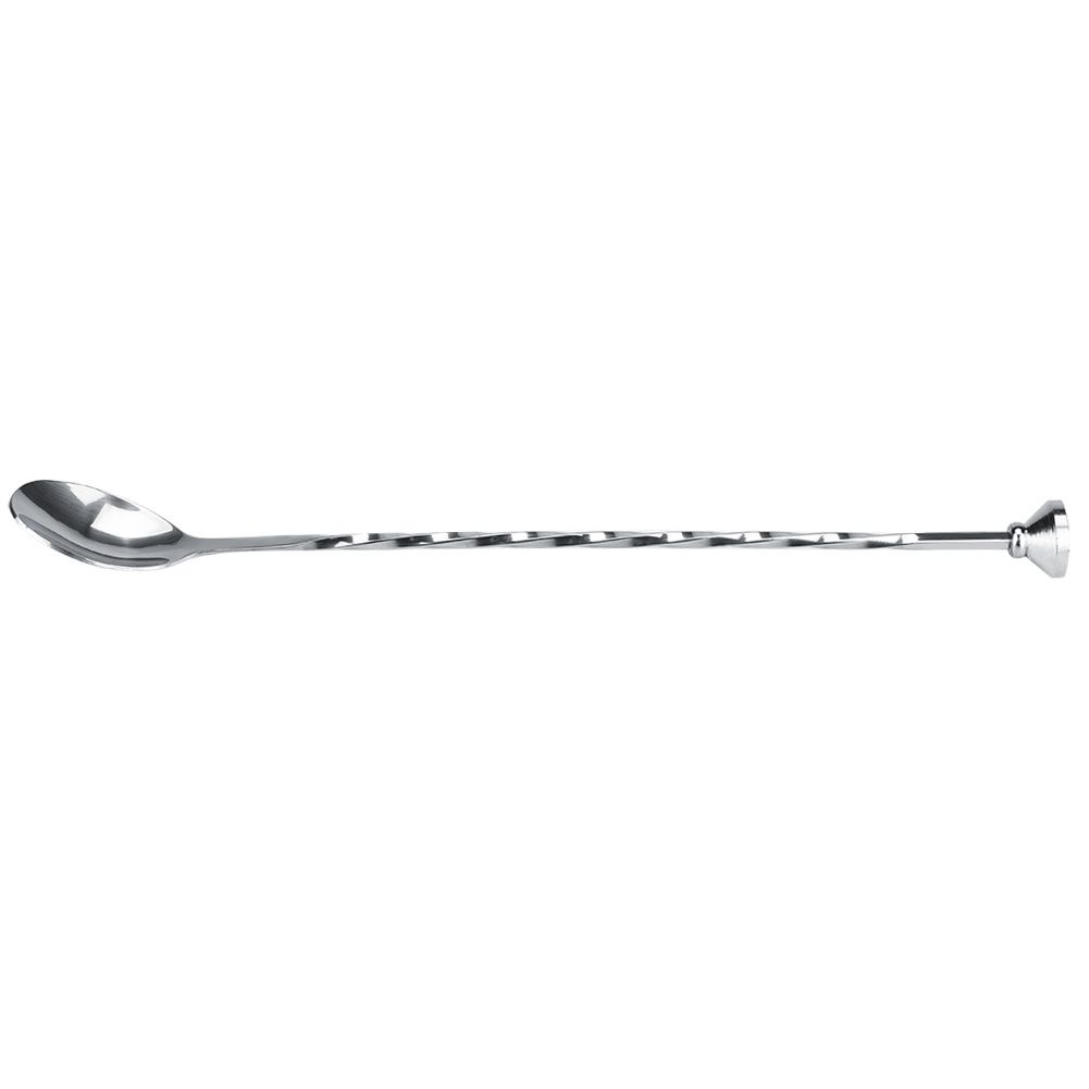 Cocktail Drink Mixer Stainless Steel Stirring Mixing Spoon Ladle Muddler Bar
