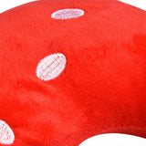 Soft Cotton U shaped Pillow for Baby Kids Travel Car Seat Neck Rest (Strawberry)