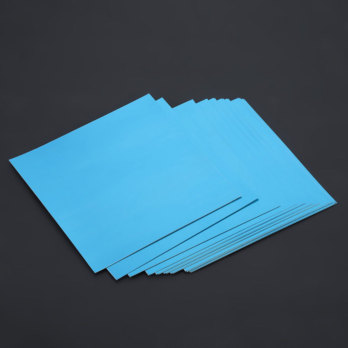16Pcs Self Adhesive Square Shape PVC Mirrors Wall Stickers for Home Window Tiles