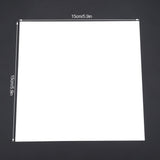 16Pcs Self Adhesive Square Shape PVC Mirrors Wall Stickers for Home Window Tiles - Extra Image