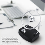 Creative Revolving Gadget Perpetual Motion Desk Office Decor Physics Science Art Toy