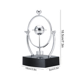 Creative Revolving Gadget Perpetual Motion Desk Office Decor Physics Science Art Toy