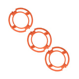 3PCS Orange Blade Retaining Rings for Series 7000 9000 RQ12 Models
