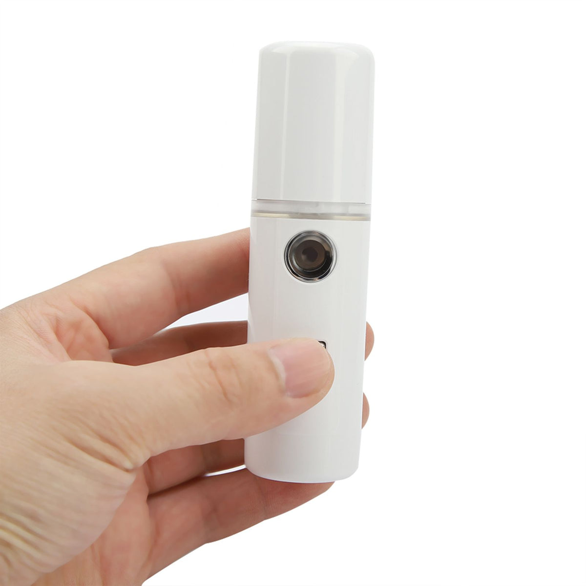 Durable Lightweight Portable Rechargeable Humidifier Moisturing Sprayer Skin Care(White)