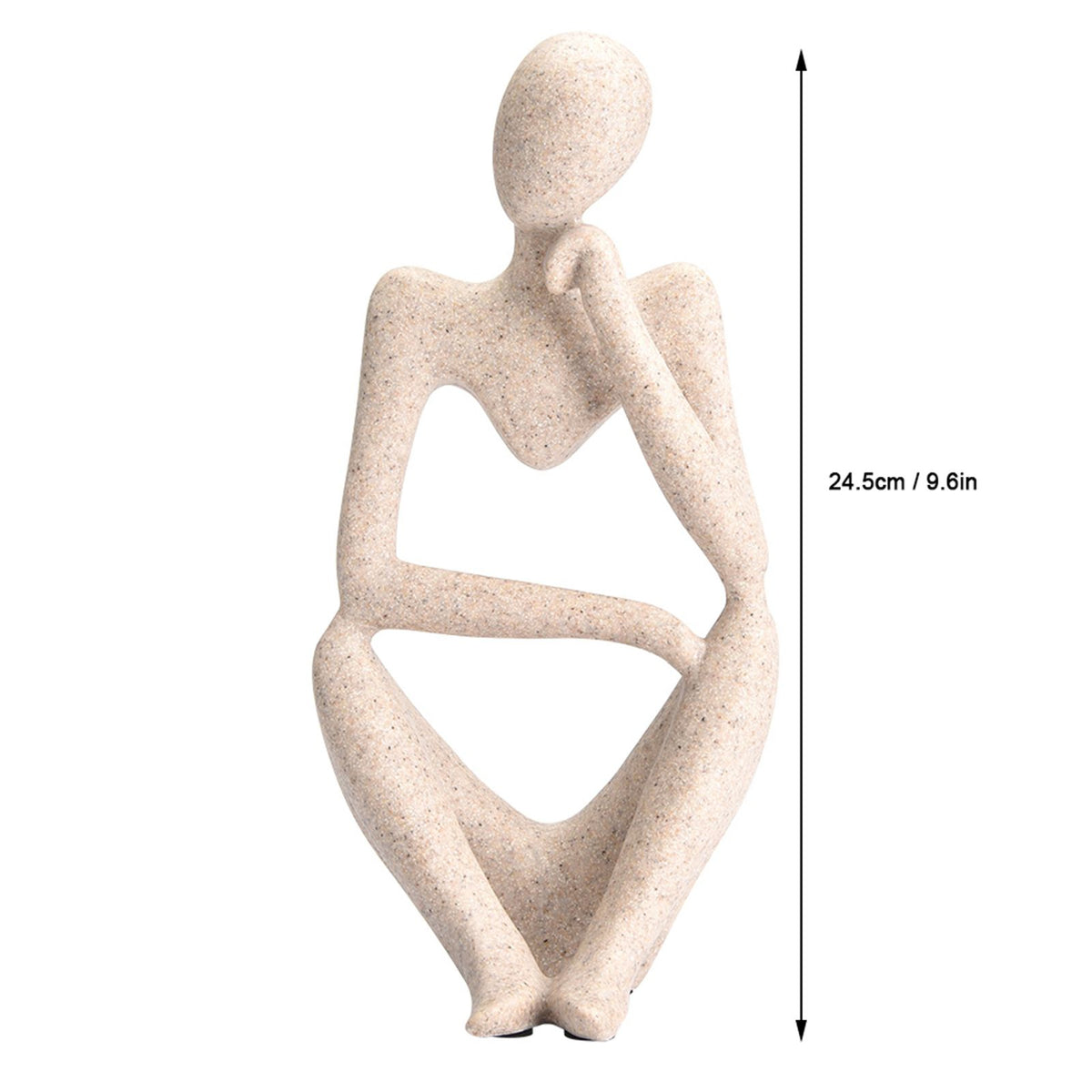 Abstract Character Figurines Thinker Desk Decor Home Decoration Ornament